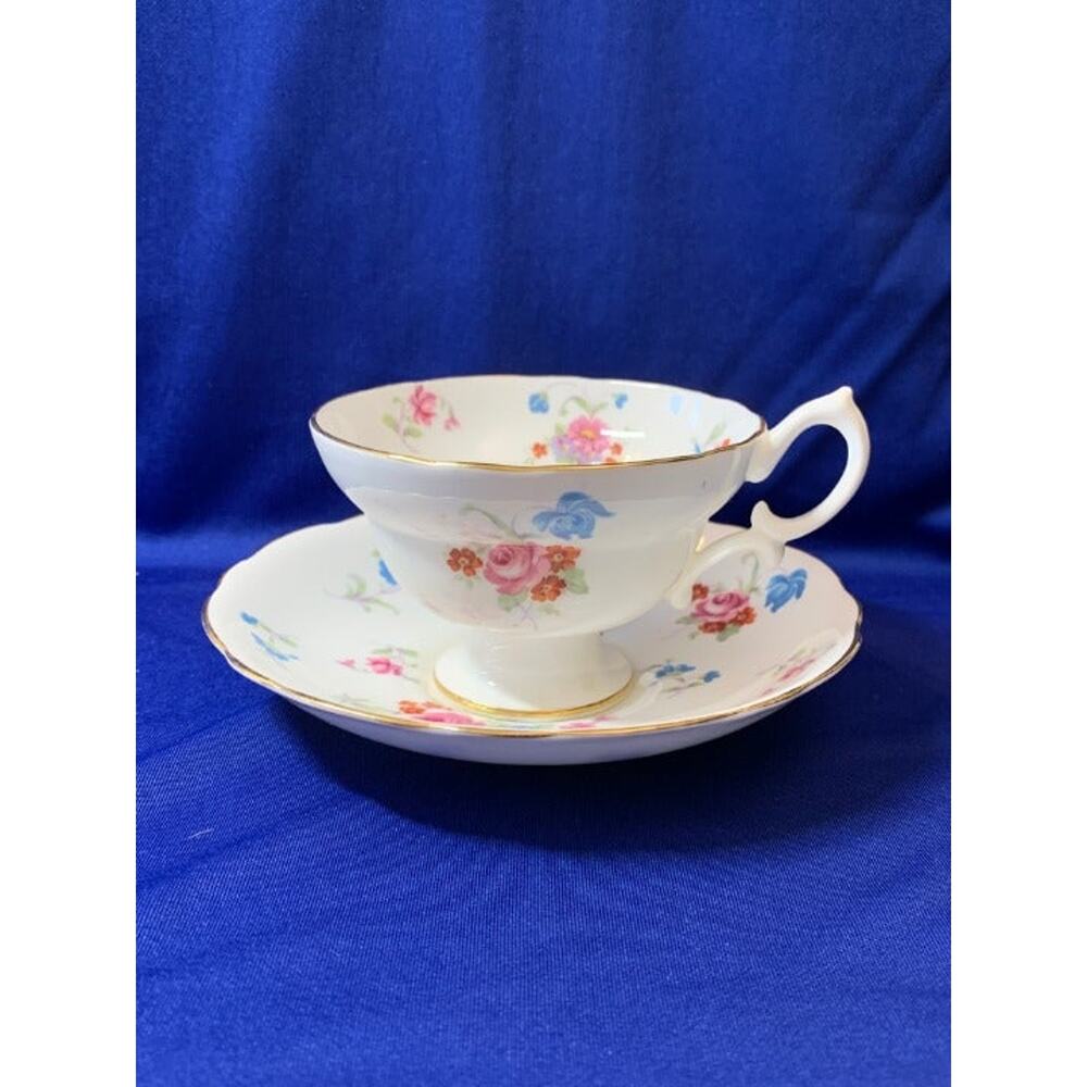 Vintage Fine China Hammersley Tea Cup and Saucer
